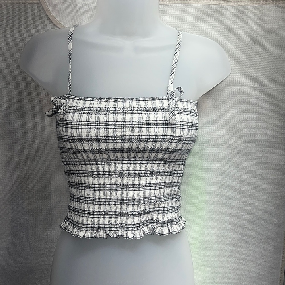 Plaid tank top